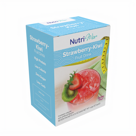 NutriWise Strawberry-Kiwi Fruit Drink (7/Box)