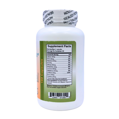 NutriWise Essential Minerals | Daily Wellness Supplements (90ct)