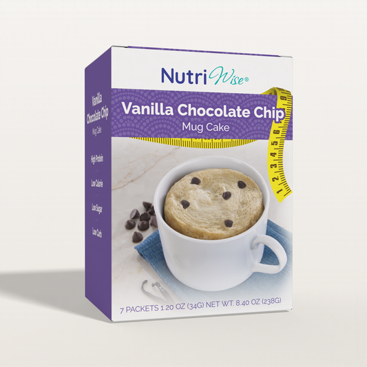 NutriWise Diet High-Protein Vanilla Chocolate Chip Mug Cake Mix