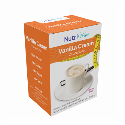 NutriWise Vanilla Cappuccino (7/Box)