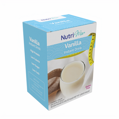 NutriWise Vanilla Instant Protein Drink (7/Box)