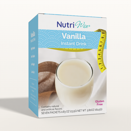 NutriWise Vanilla Instant Protein Drink (7/Box)