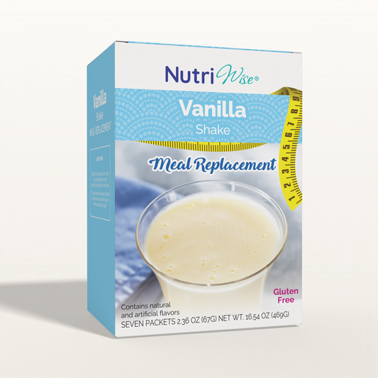 NutriWise Vanilla 35g Protein Meal Replacement Shake (7/Box)