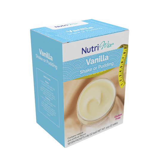 NutriWise Vanilla Shake or Pudding (7/Box)