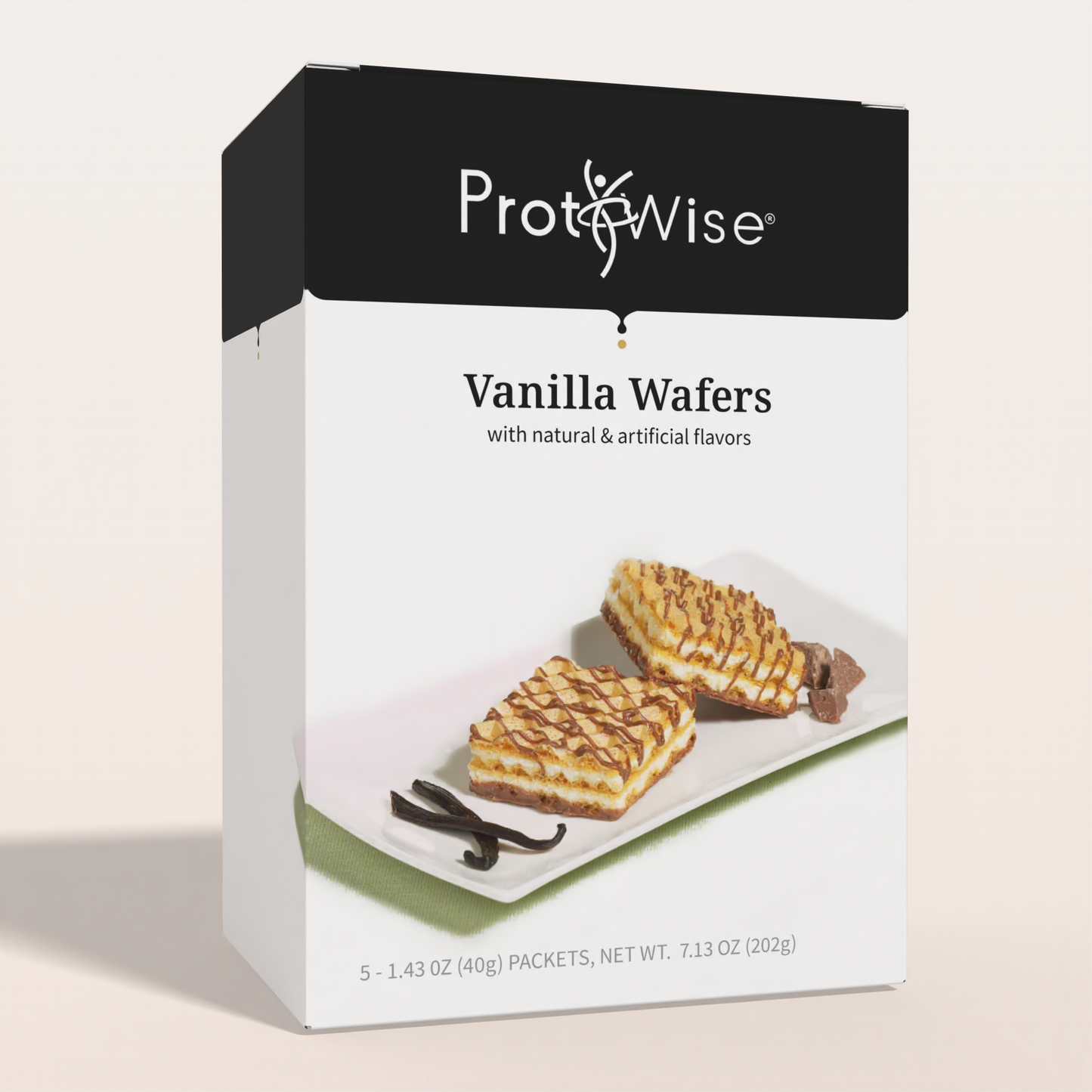 🎁 ProtiWise ProtiWise Vanilla Wafers | High in Protein (5ct) (100% off)