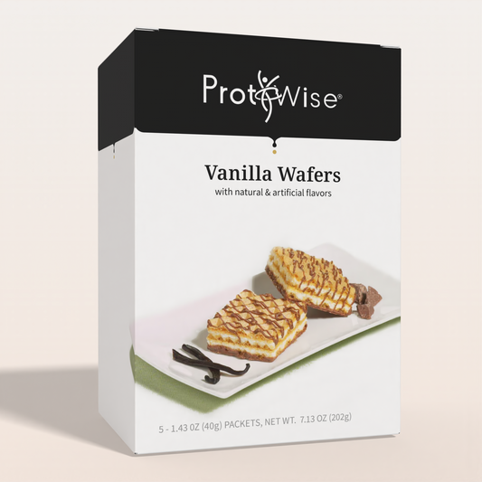 🎁 ProtiWise ProtiWise Vanilla Wafers | High in Protein (5ct) (100% off)