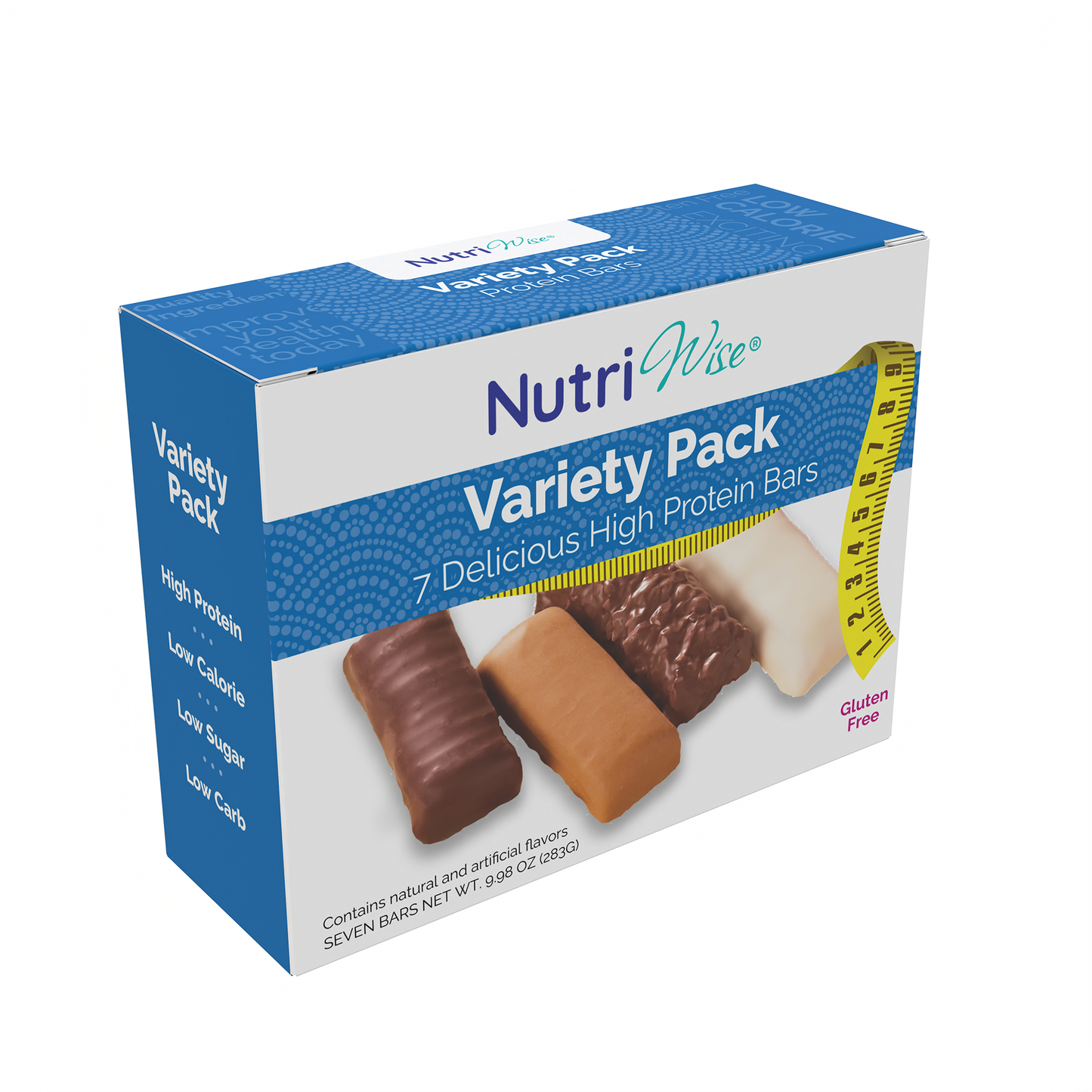 NutriWise Variety Pack Bars (7/Box)