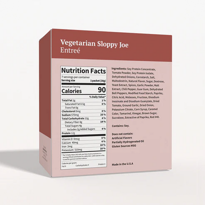 BestMed Protein Meal, Vegetarian Sloppy Joe (7ct)