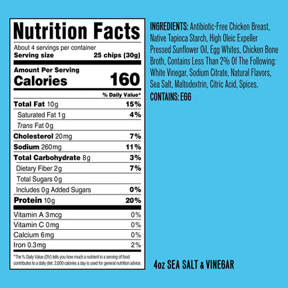 Wilde - Sea Salt & Vinegar Chips 1ct