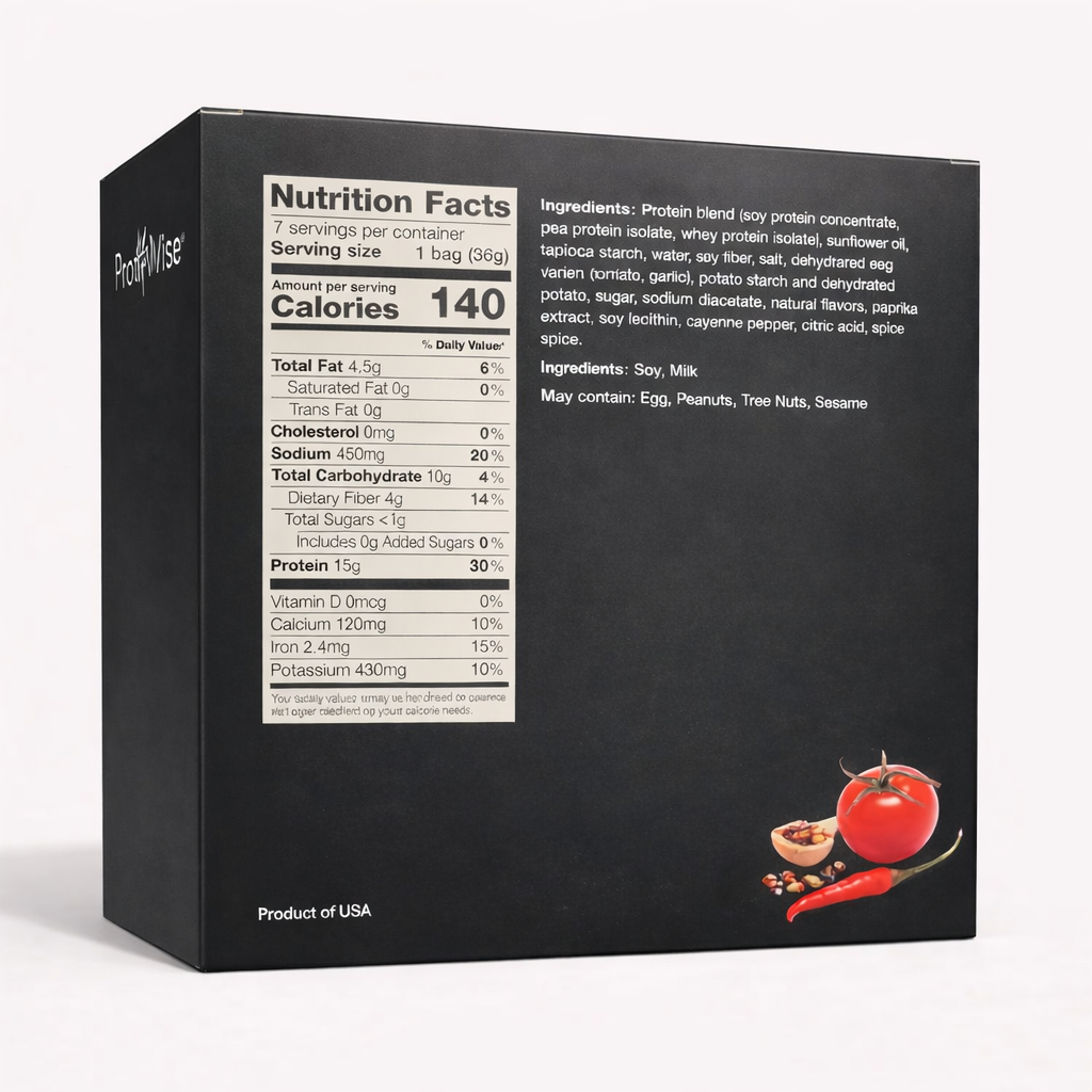 ProtiWise Barbecue Protein Chips | GLP-1 Friendly (7ct)