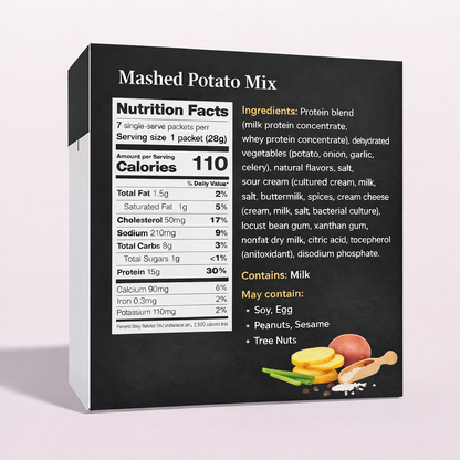 ProtiWise Mashed Potato Mix | High-Protein (7ct)