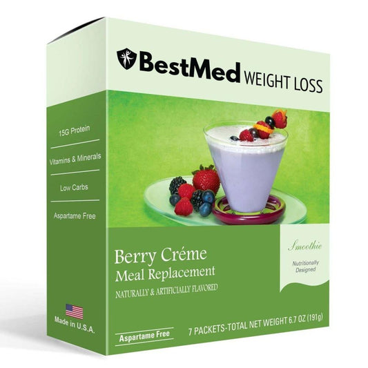 BestMed Protein Smoothie, Berry Creme (7ct)