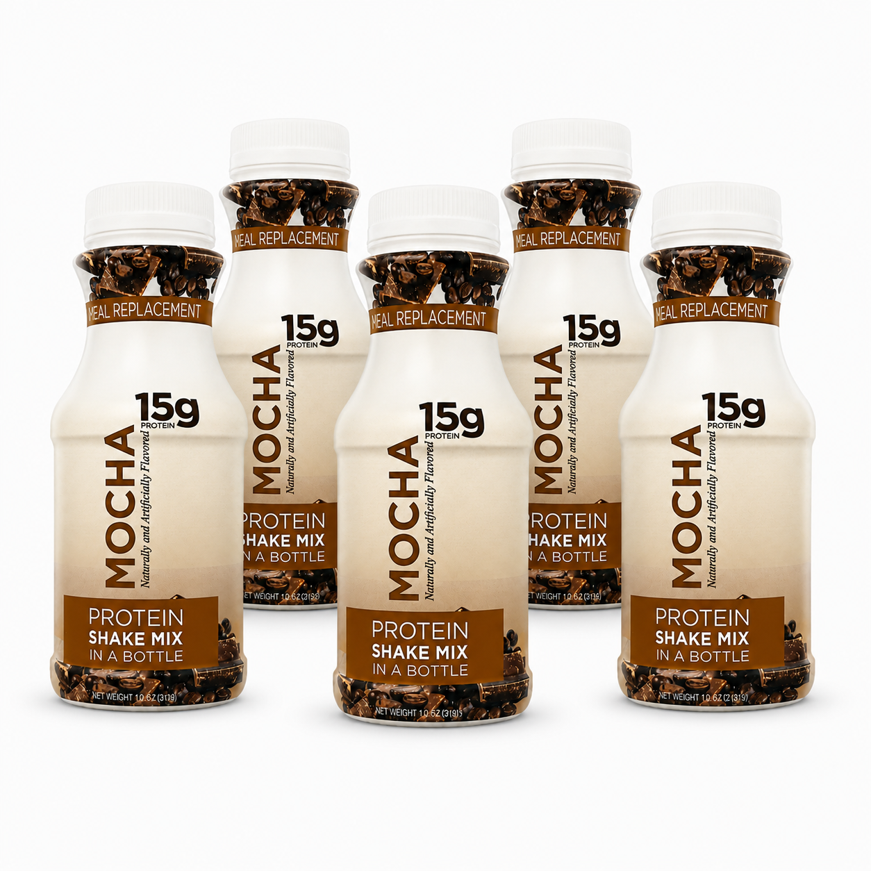 BestMed High Protein Shakes, Mocha Meal Replacement Drink (6ct)