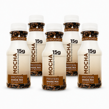 BestMed High Protein Shakes, Mocha Meal Replacement Drink (6ct)