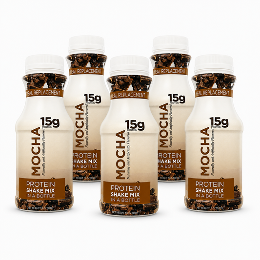 BestMed High Protein Shakes, Mocha Meal Replacement Drink (6ct)
