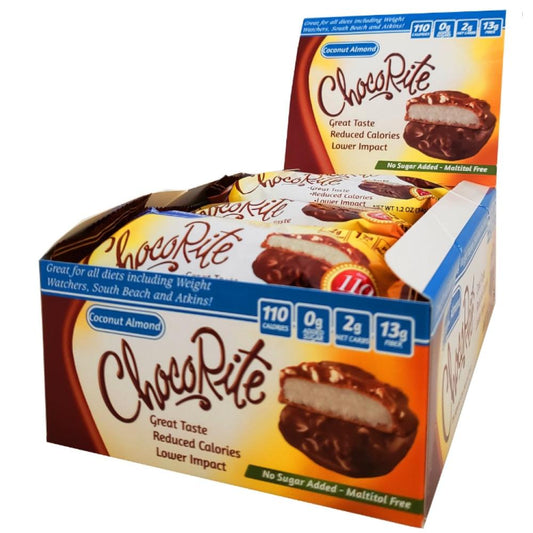 Coconut Almond (16 pack) - ChocoRite - Doctors Weight Loss
