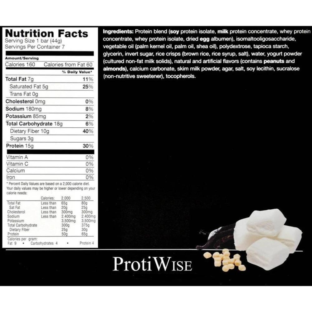 ProtiWise - Fluffy Vanilla Crisp Bars (7/Box) - Doctors Weight Loss