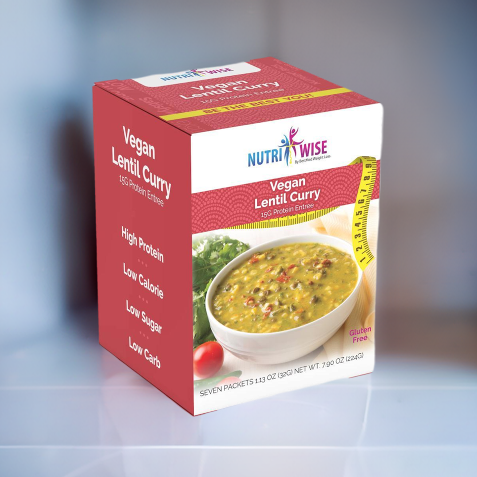 NutriWise Vegan Lentil Curry (7/Box)