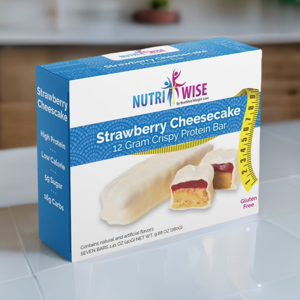 NutriWise Strawberry Cheesecake Bar (7/Box)