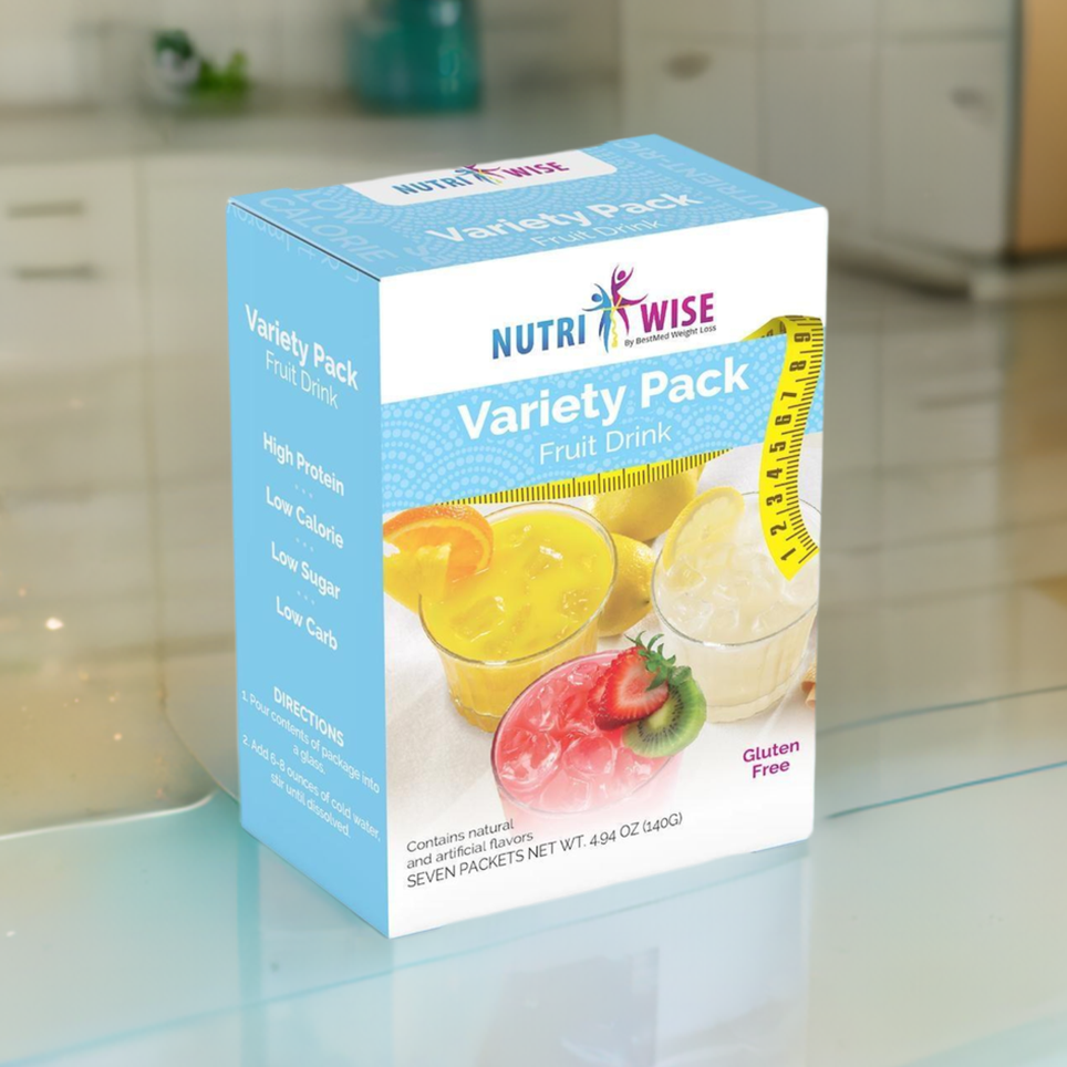 NutriWise Fruit Drink Variety Pack (7/Box)