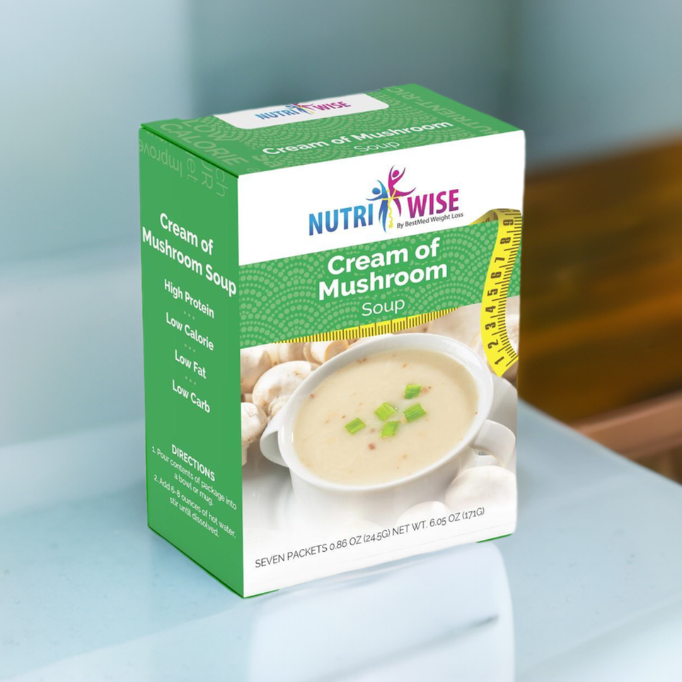 NutriWise Cream of Mushroom Soup (7/Box)