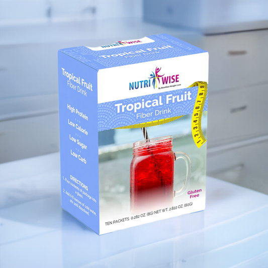 NutriWise Tropical Fruit High Fiber Drink (10/Box)