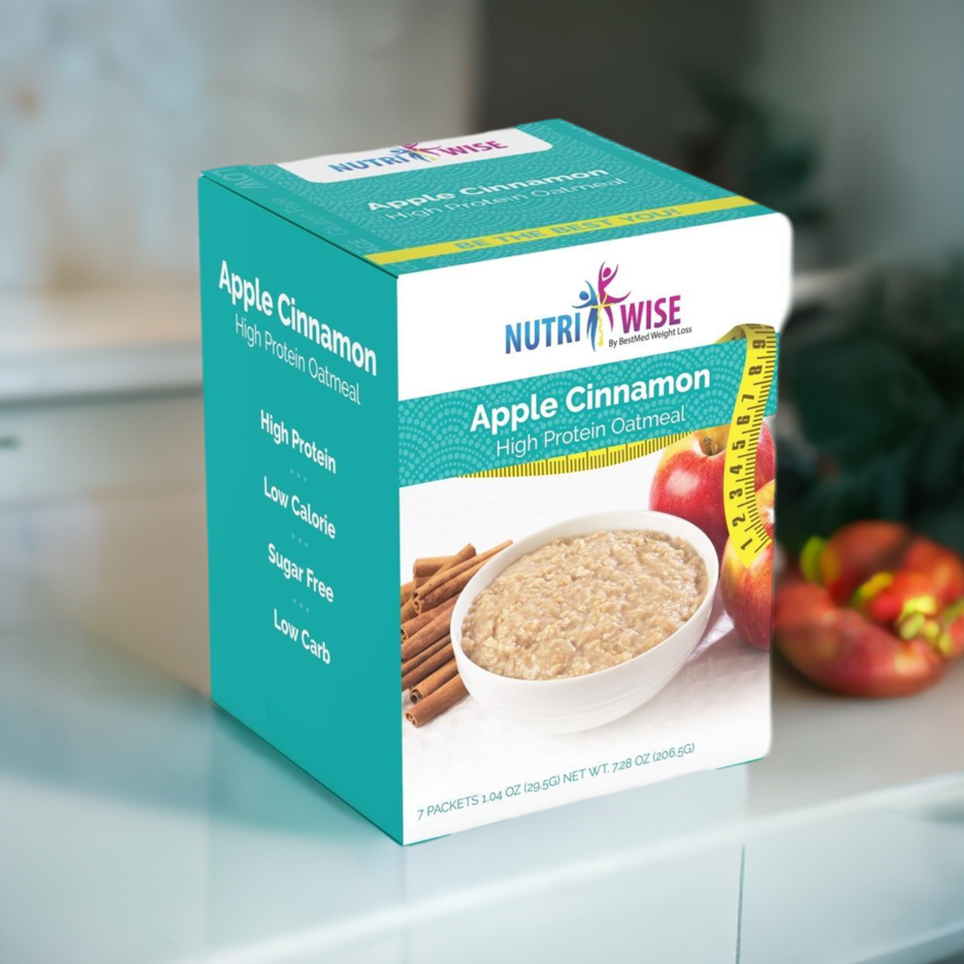 NutriWise Apples & Cinnamon Oatmeal (7/Box)