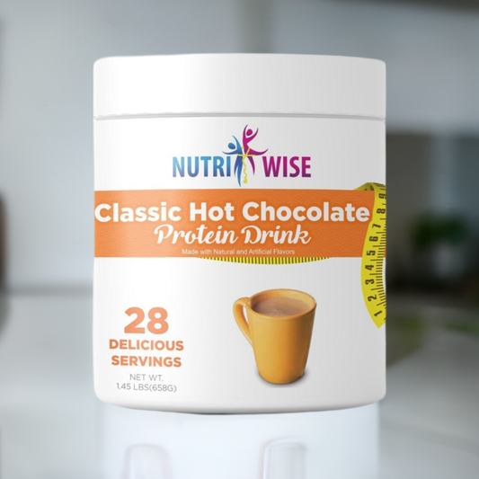 NutriWise Classic Hot Chocolate Canister (28 serv.)