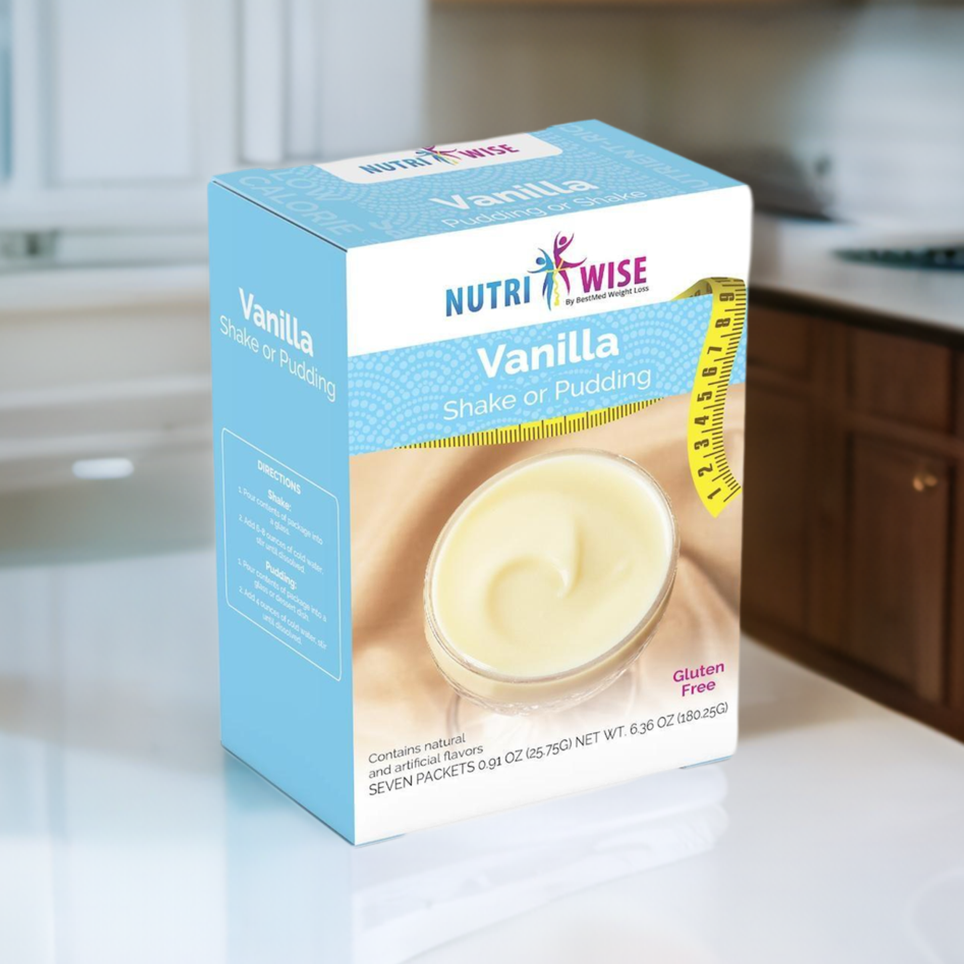 NutriWise Vanilla Shake or Pudding (7/Box)