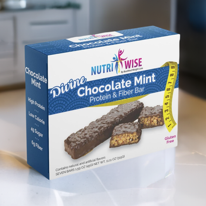 NutriWise Divine Chocolate Mint Bar (7/Box)