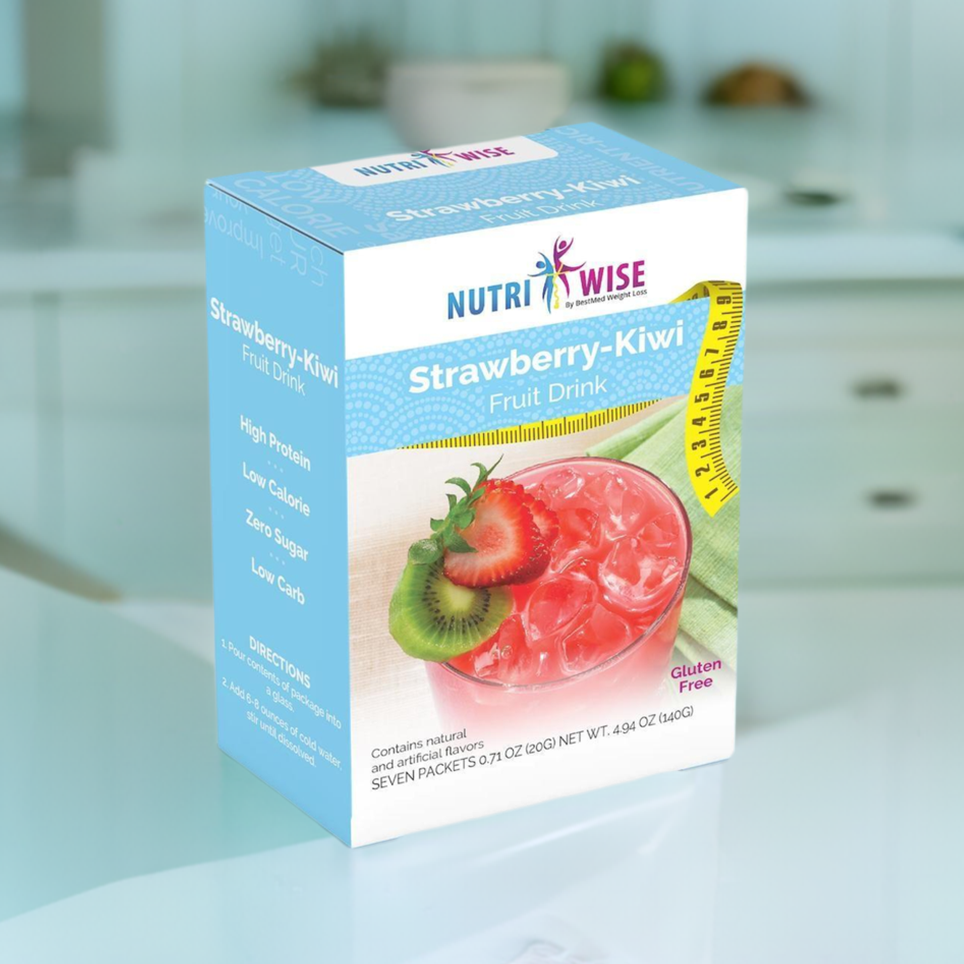 NutriWise Strawberry-Kiwi Fruit Drink (7/Box)