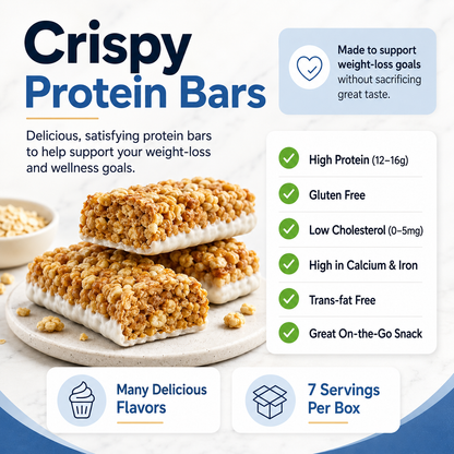 ProtiWise Peanut Marsmallow Protein Bars (7Serv)