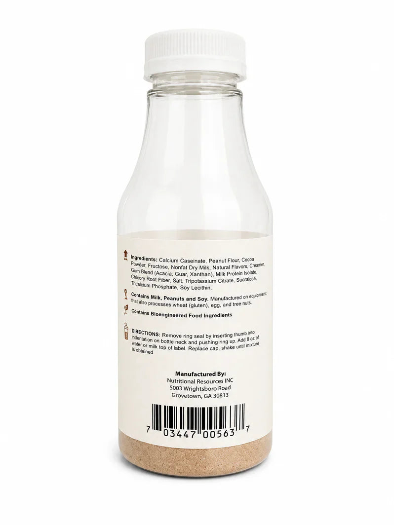 NutriWise Chocolate Peanut Butter Protein Shake (96 bottles)