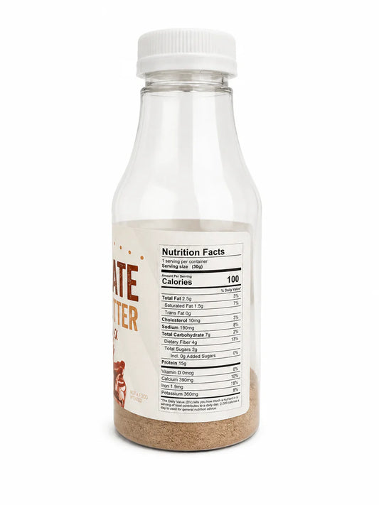 NutriWise Chocolate Peanut Butter Protein Shake (6-Pack Bottles)