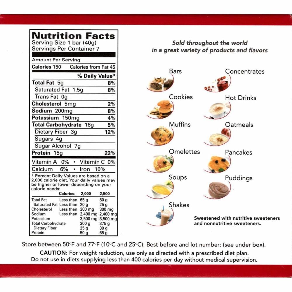 ProtiDiet - Peanut Surprise Bar (7/Box) - Doctors Weight Loss