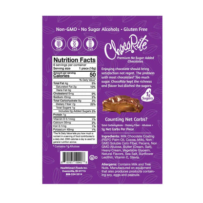 ChocoRite Pecan Clusters | Keto-Friendly (8 ct)