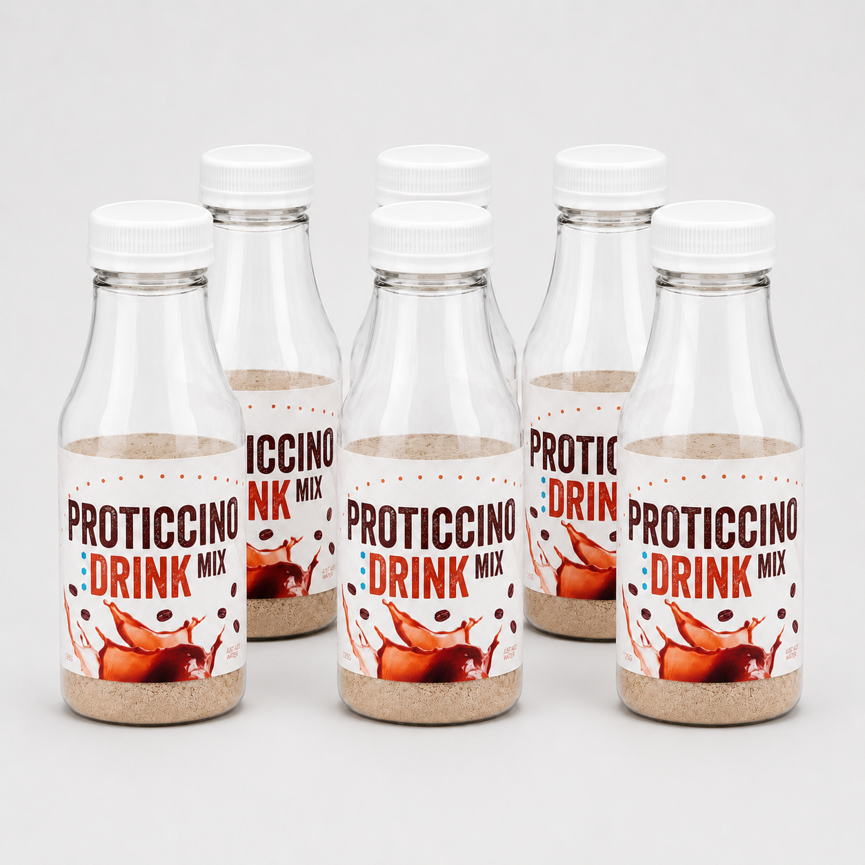 NutriWise Proticcino Protein Drink (6-Pack Bottles)