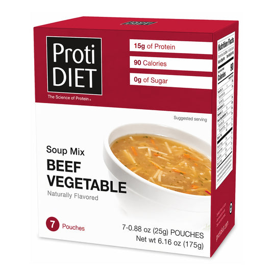 ProtiDIET Beef High-Protein Vegetable Soup (7ct)