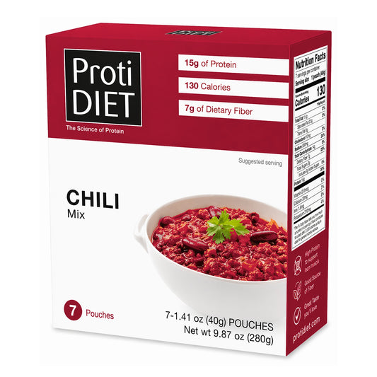 ProtiDIET Chili Entree | Protein-Packed Dish (7ct)
