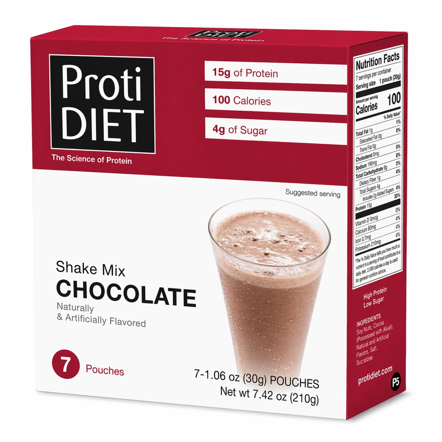 ProtiDIET High-Protein Chocolate Shake (7ct)