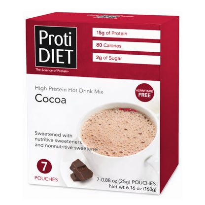 ProtiDIET High-Protein Hot Cocoa Drink (7ct)