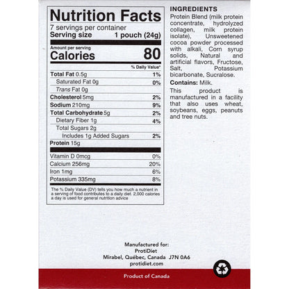 ProtiDIET High-Protein Hot Cocoa Drink (7ct)