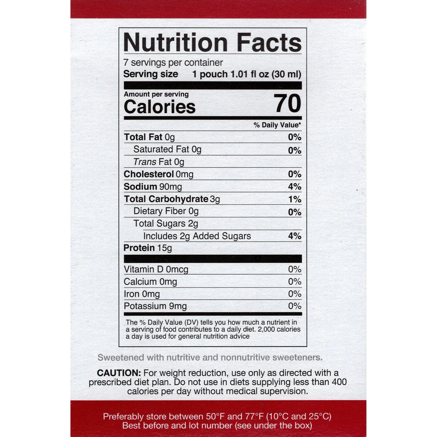 ProtiDIET Peach Mango Liquid Concentrate Drink (7ct)