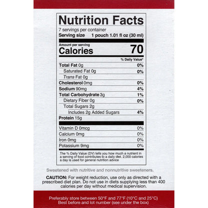 ProtiDIET Peach Mango Liquid Concentrate Drink (7ct)