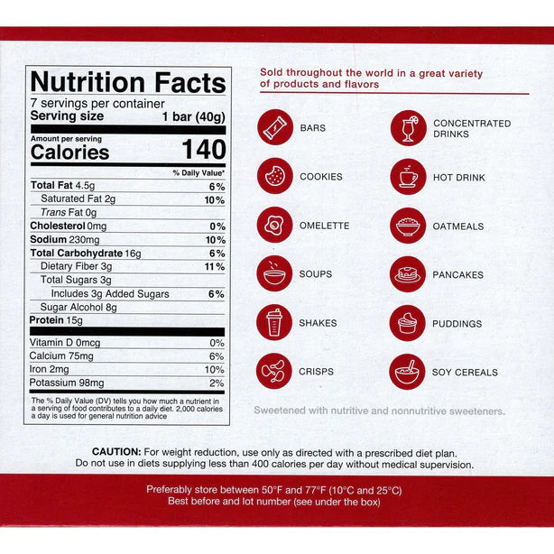 ProtiDIET High-Protein Bar, Peanut Surprise Bar (7ct)