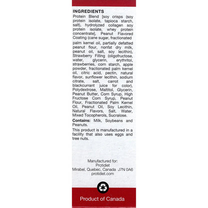 ProtiDIET Old Fashion Strawberry Peanut Bar (7ct)
