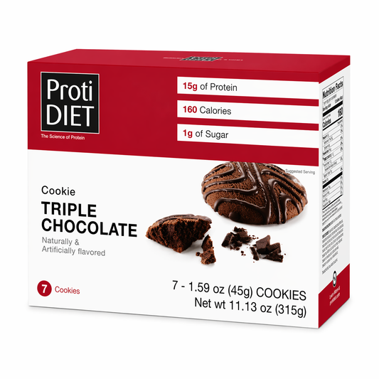 ProtiDIET Triple Chocolate Cookies (7ct)