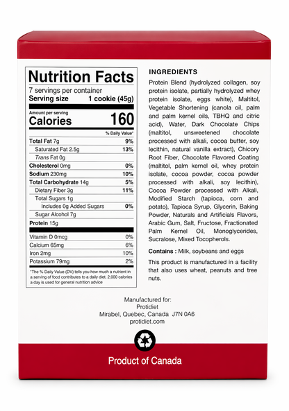 ProtiDIET Triple Chocolate Cookies (7ct)