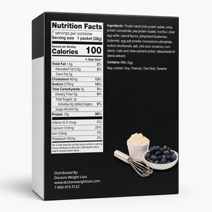 ProtiWise Blueberry Pancake | High-Protein (7ct)