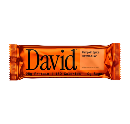 David Bars 28g High-Protein | Pumpkin Spice Bars (12ct)